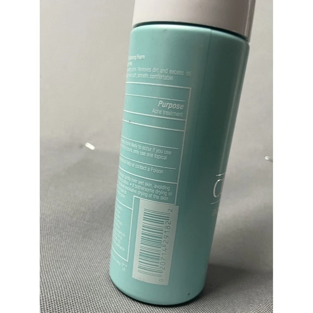 Clinique Acne Solutions Cleansing Foam Face Wash Cleanser  Step 1 - 4.2 oz New